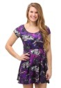 Star Wars Cosmic Ship Toss Skater Dress