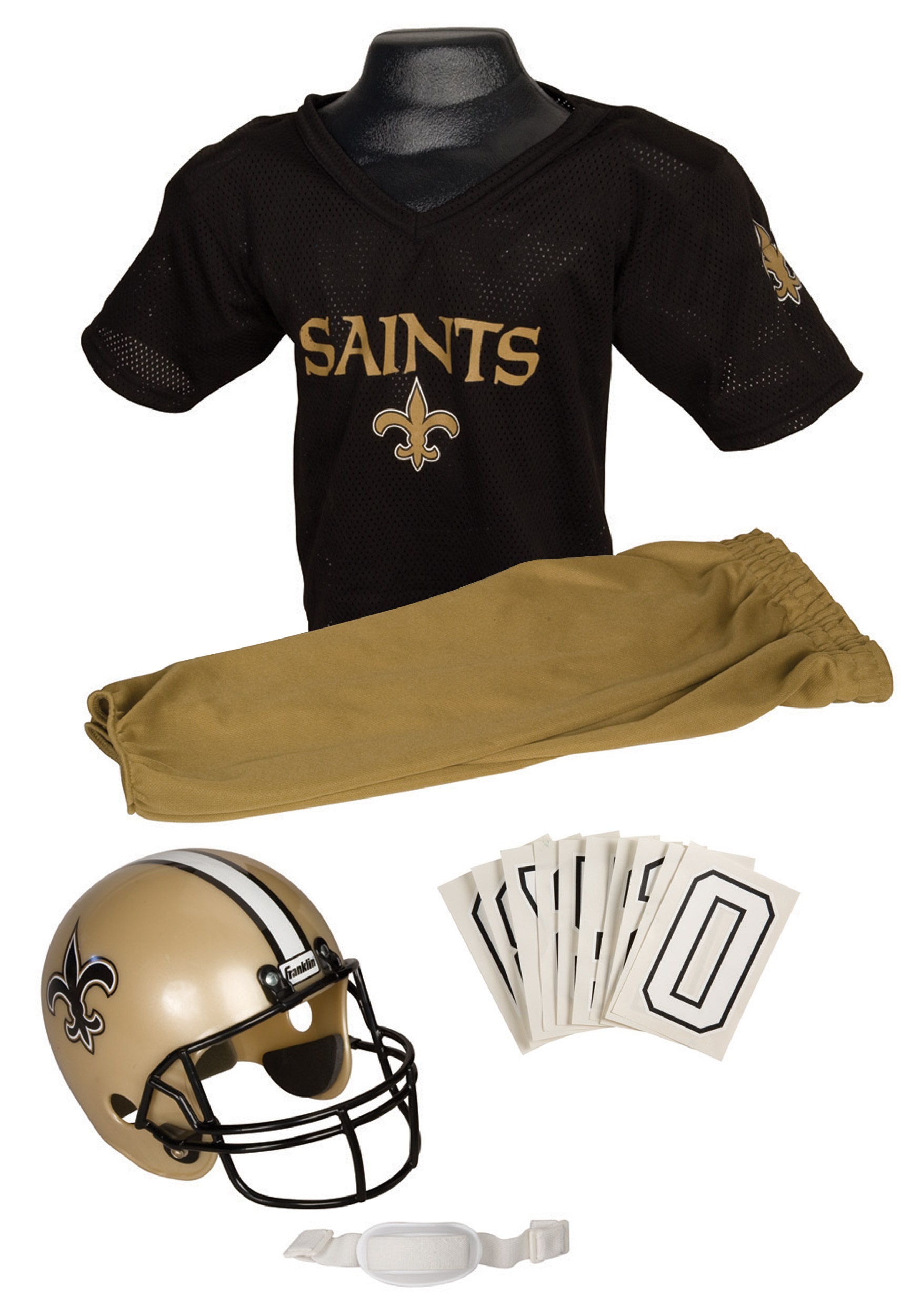 Kids Saints NFL Uniform Set