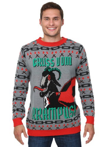 Krampus Ugly Christmas Sweater