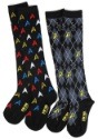 Star Trek Pattern Over the Knee Socks 2 Pack
