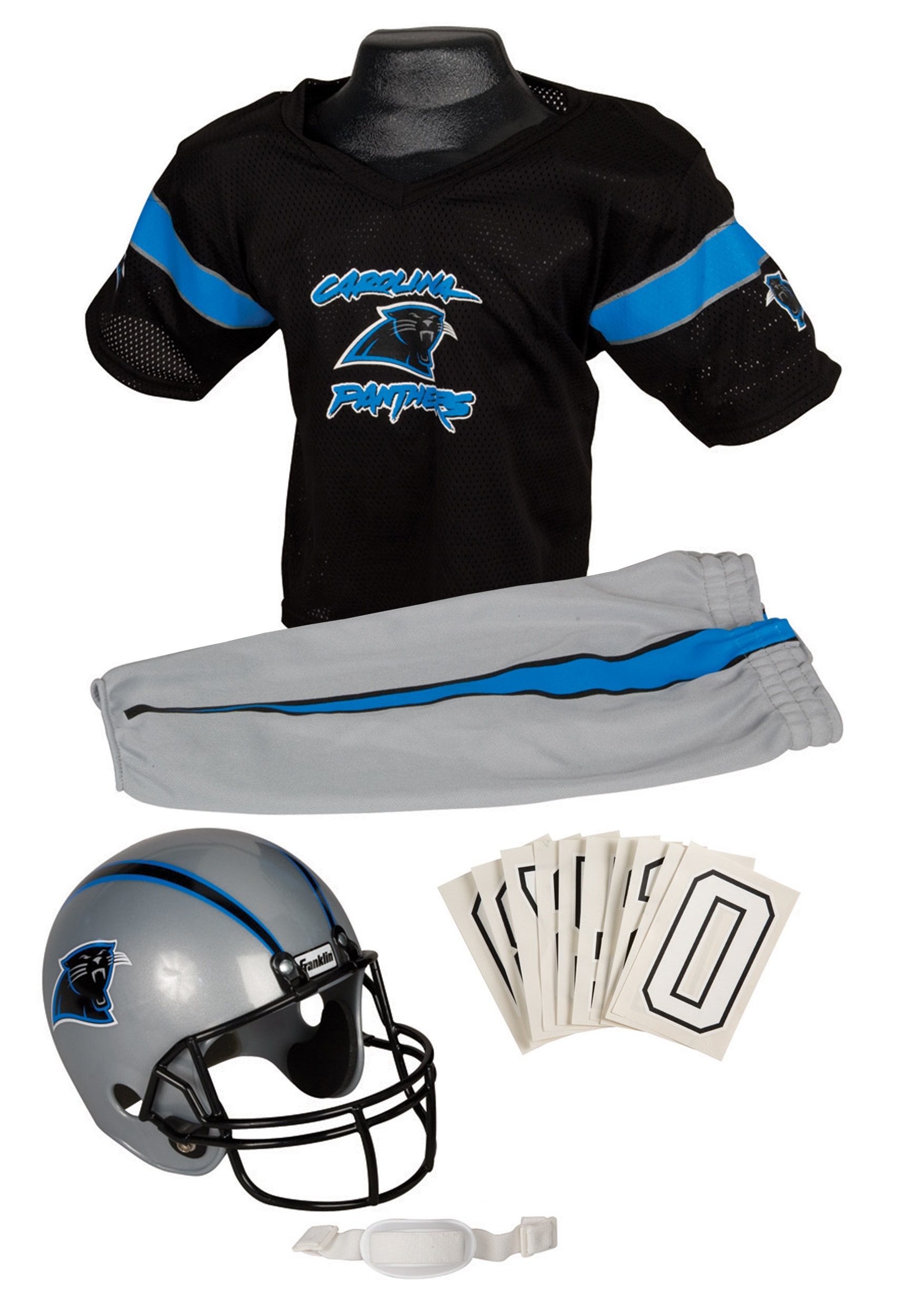 Carolina Panthers NFL Childrens Uniform Set