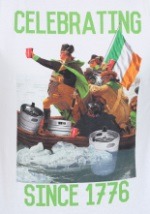 St Patrick's Day Celebrating Since 1776 Men's T-Shirt2