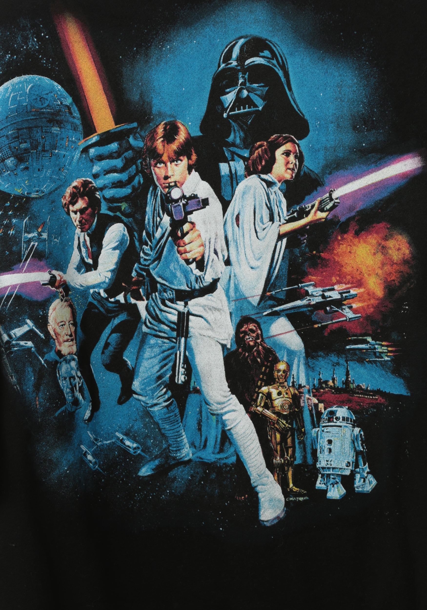 Star Wars Unisex Classic Saber Poster Hooded Sweatshirt