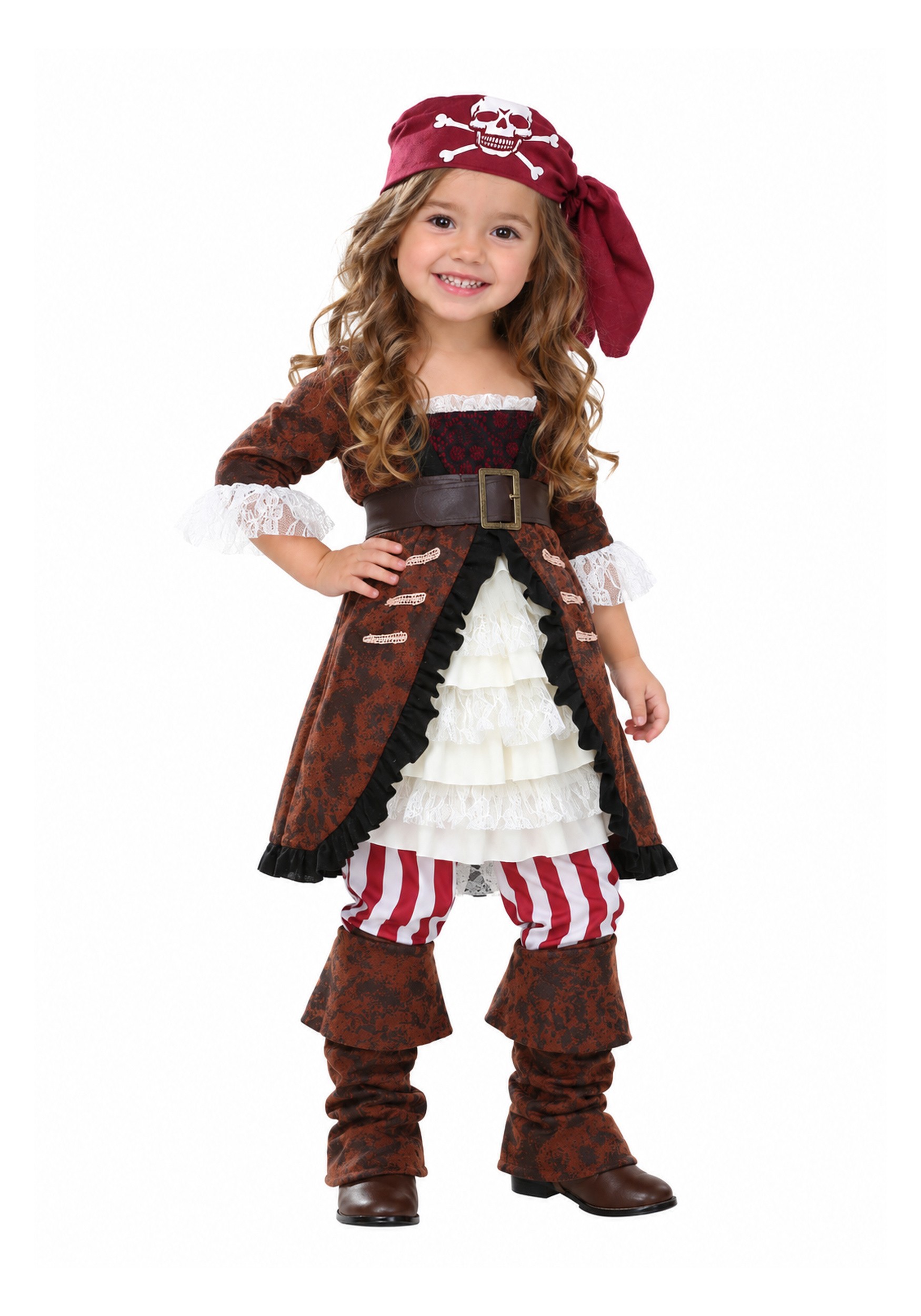 Brown Coat Pirate Toddler Costume | Toddler Pirate Costumes