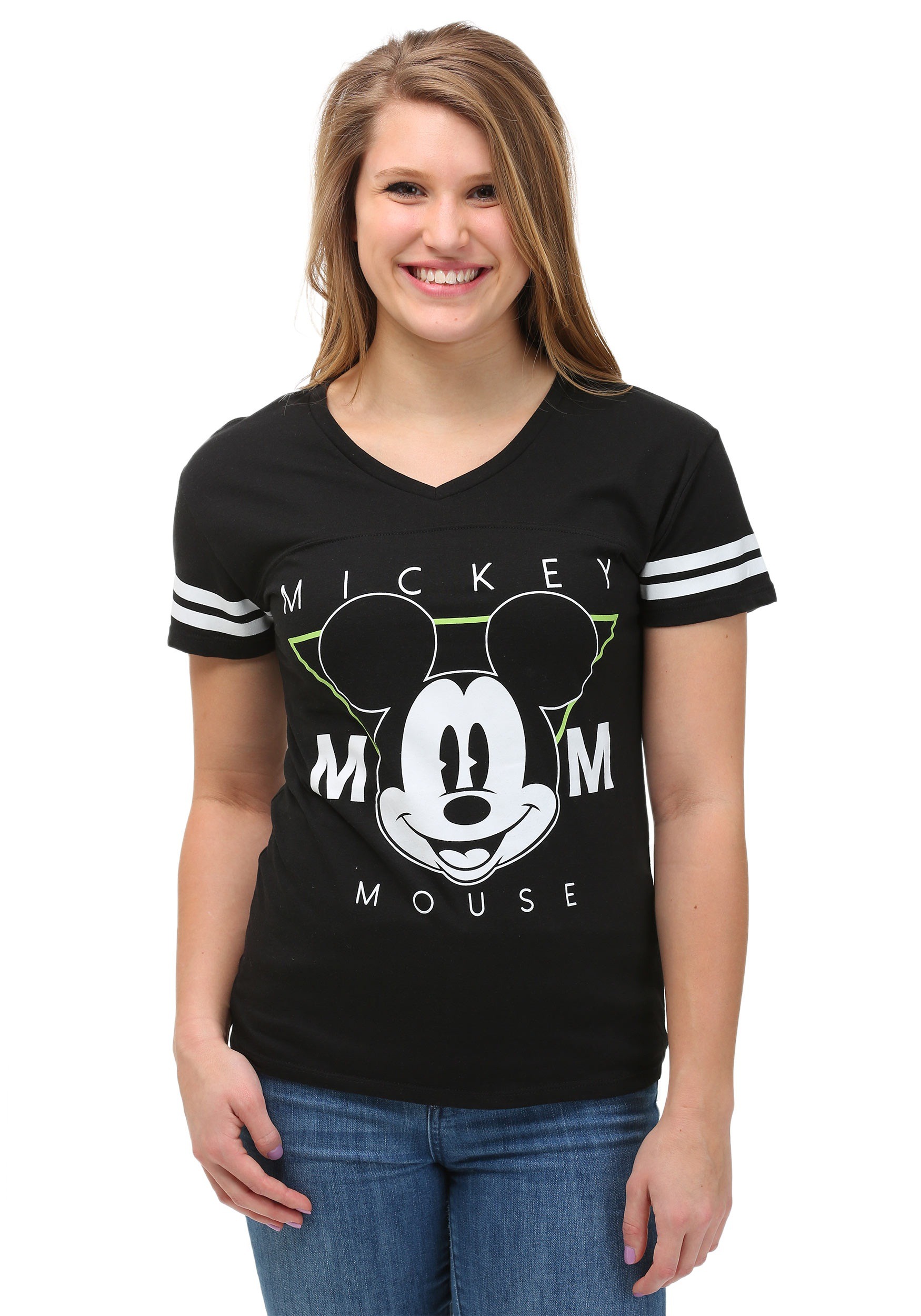 Mickey Mouse Juniors V-Neck Soccer T-Shirt