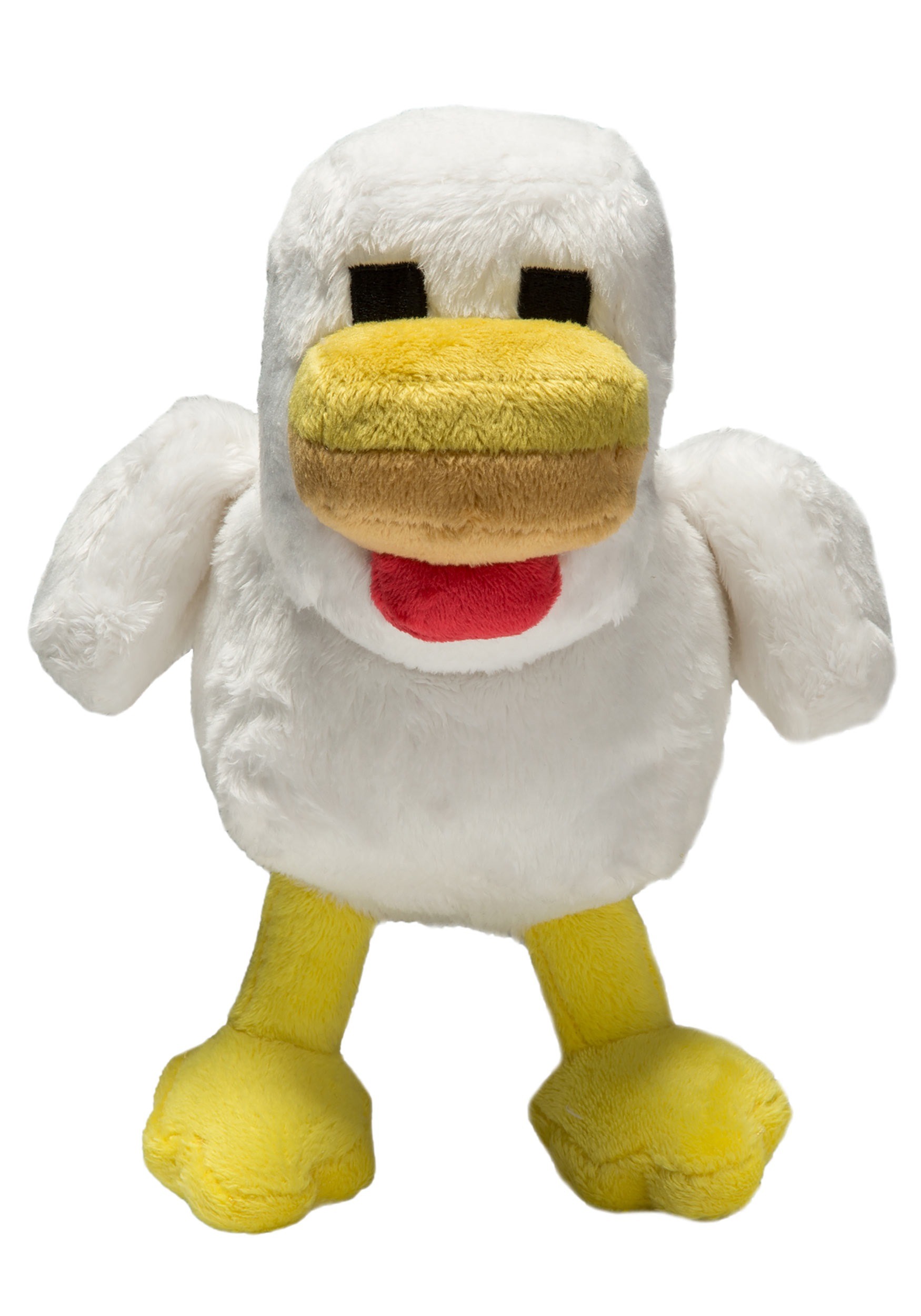 white chicken plush