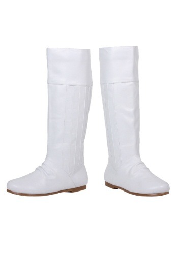 Princess White Boots