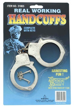Toy Cop Handcuffs