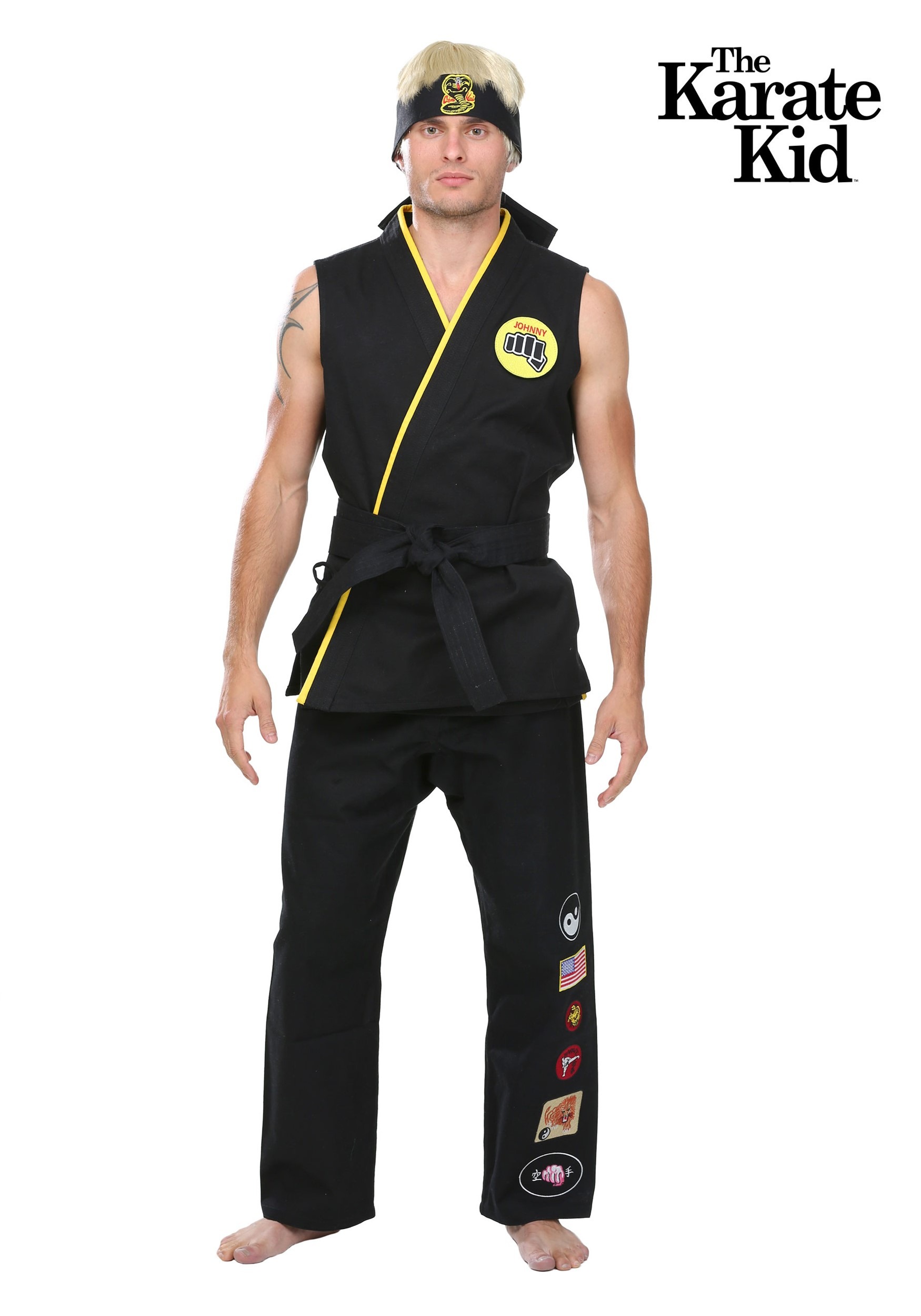 Super Elite Cobra Kai Costume From The Karate Kid