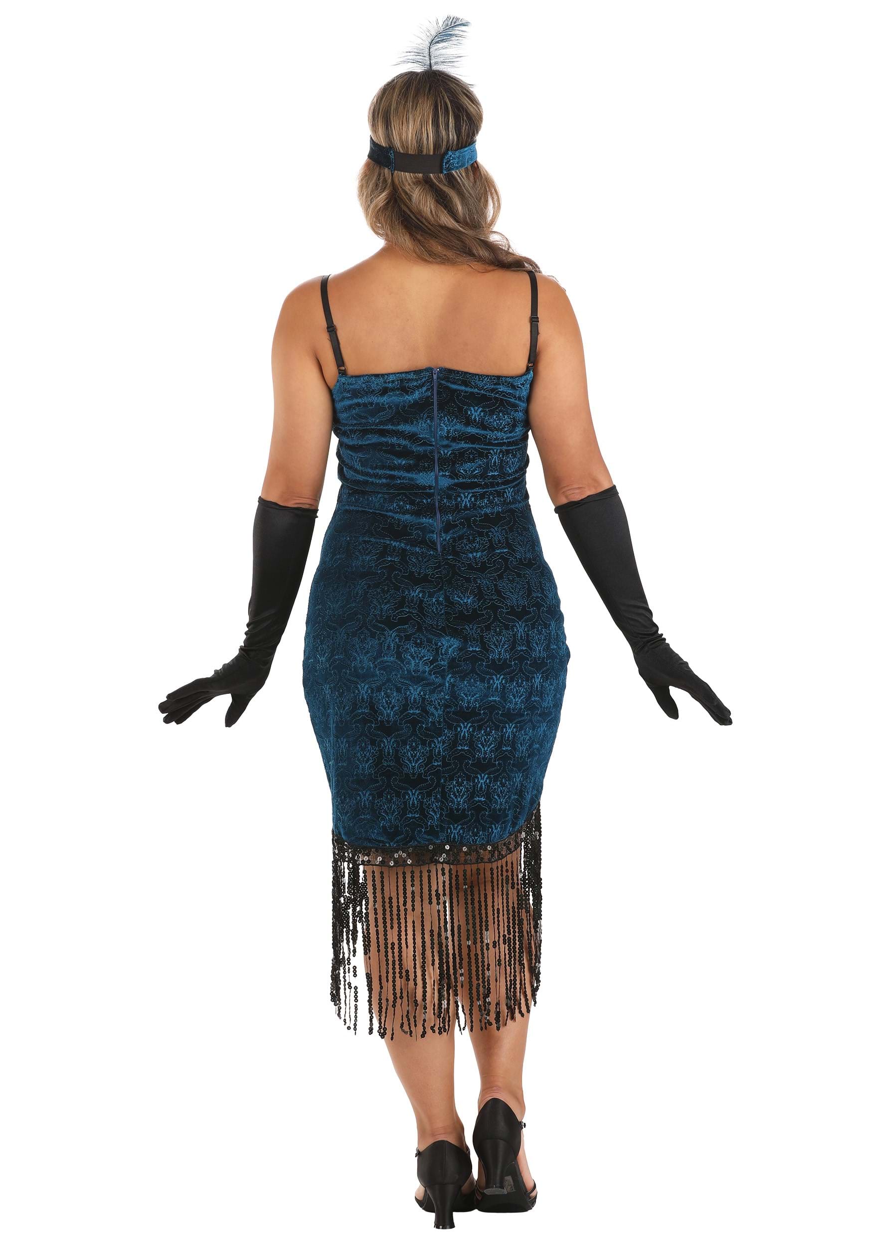 Women's Downtown Doll Costume , Adult Flapper Costumes