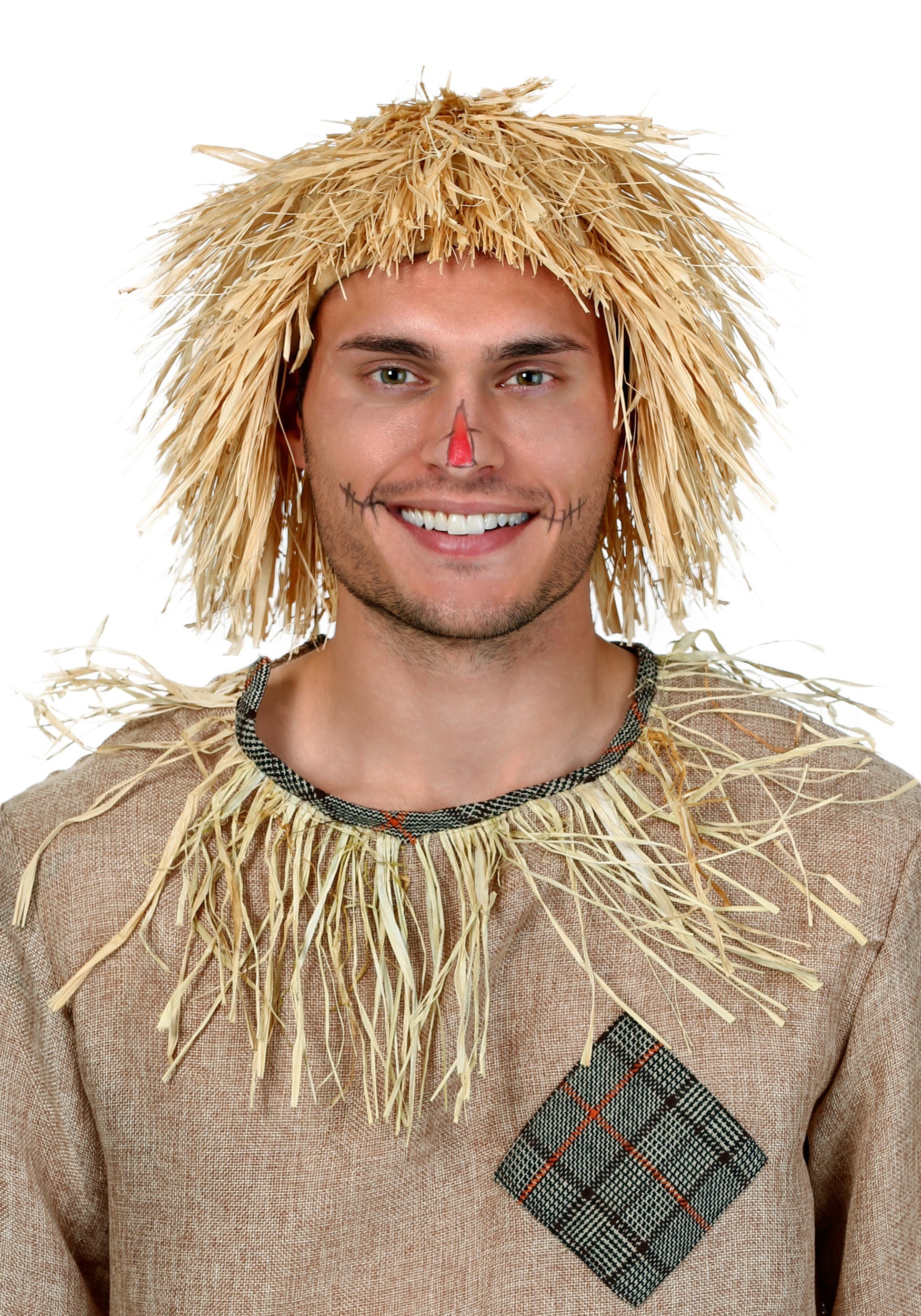 Hay Wig Scarecrow Accessory
