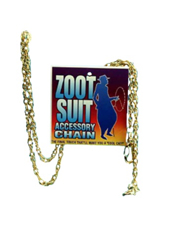 Golden Zoot Suit Pocket Chain