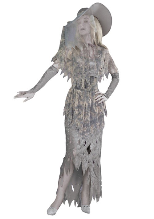 Women's Spooky Ghost Costume Update Main