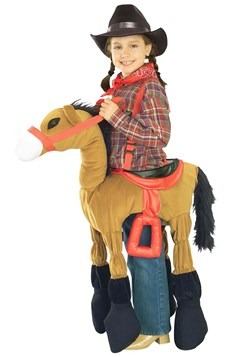 Kids Wild West Brown Horse Costume