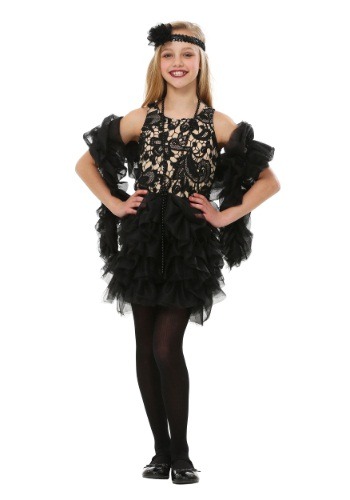 Dazzling Flapper Costume For Kids
