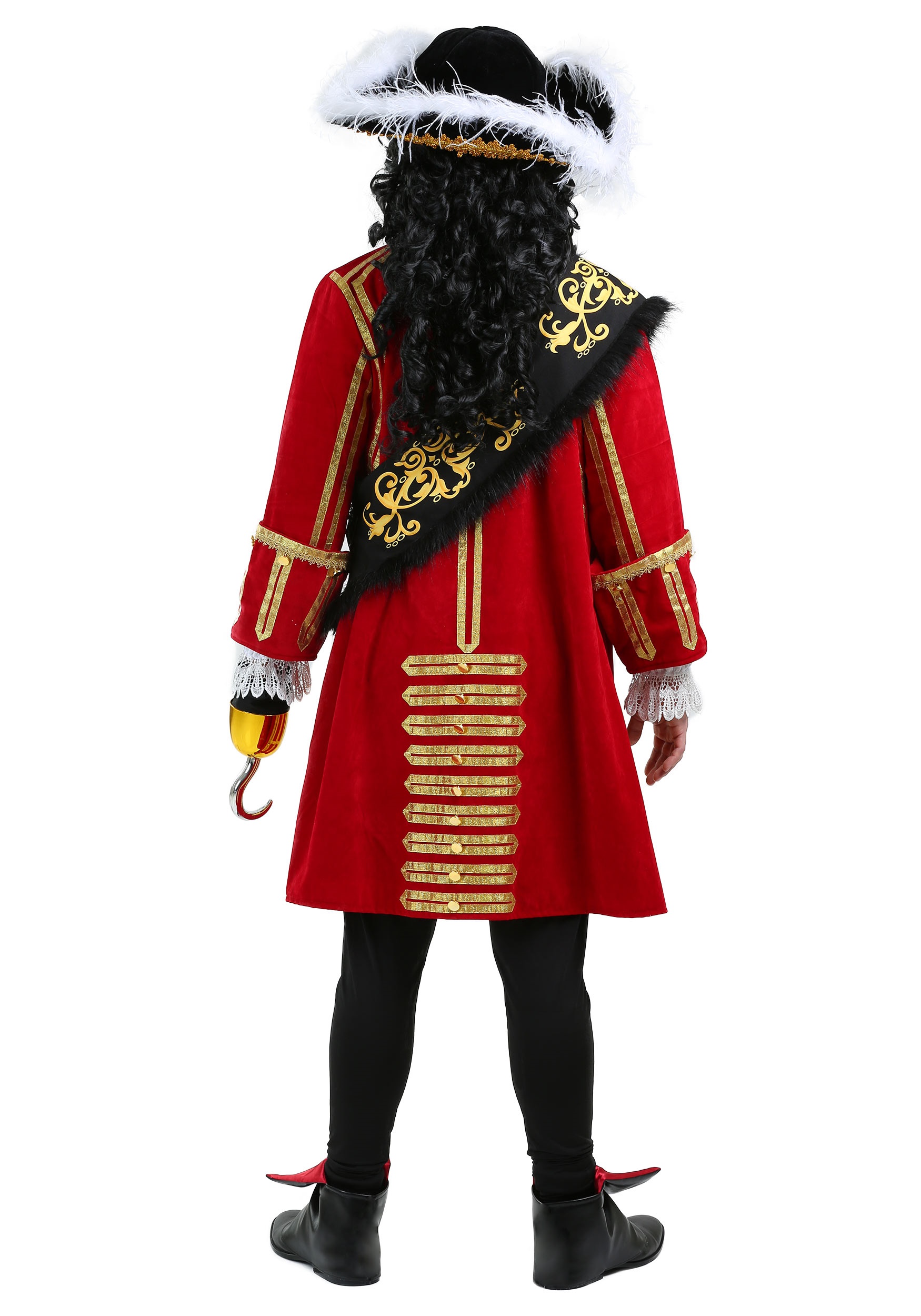 Elite Captain Hook Costume for Men