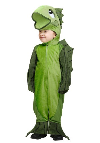 Toddler Green Fish Costume