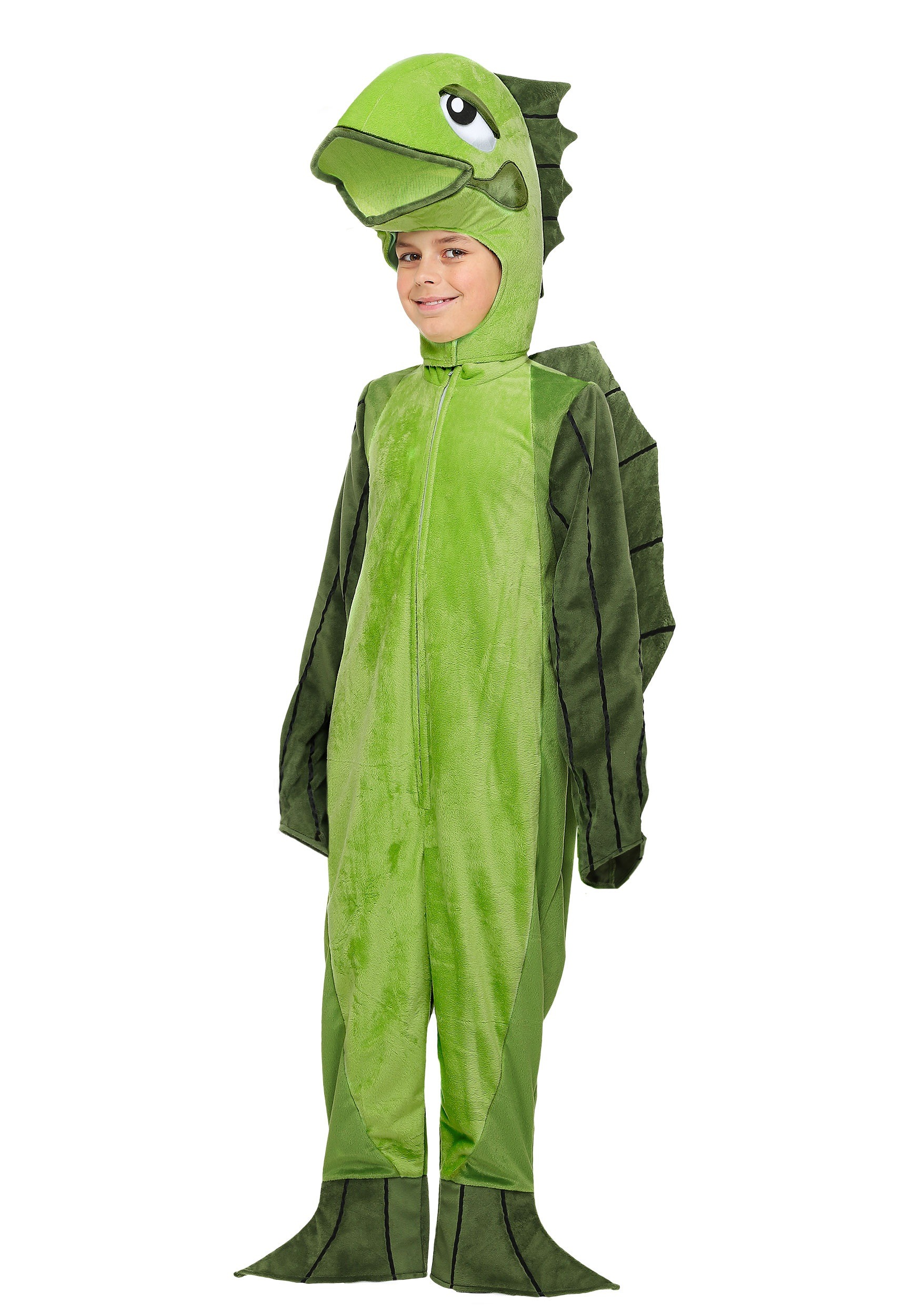 Photos - Fancy Dress Green Fish FUN Costumes Child Fish Costume | Kid's Animal Costumes Green FUN1210CH 