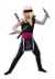Rainbow Ninja Girls Costume2