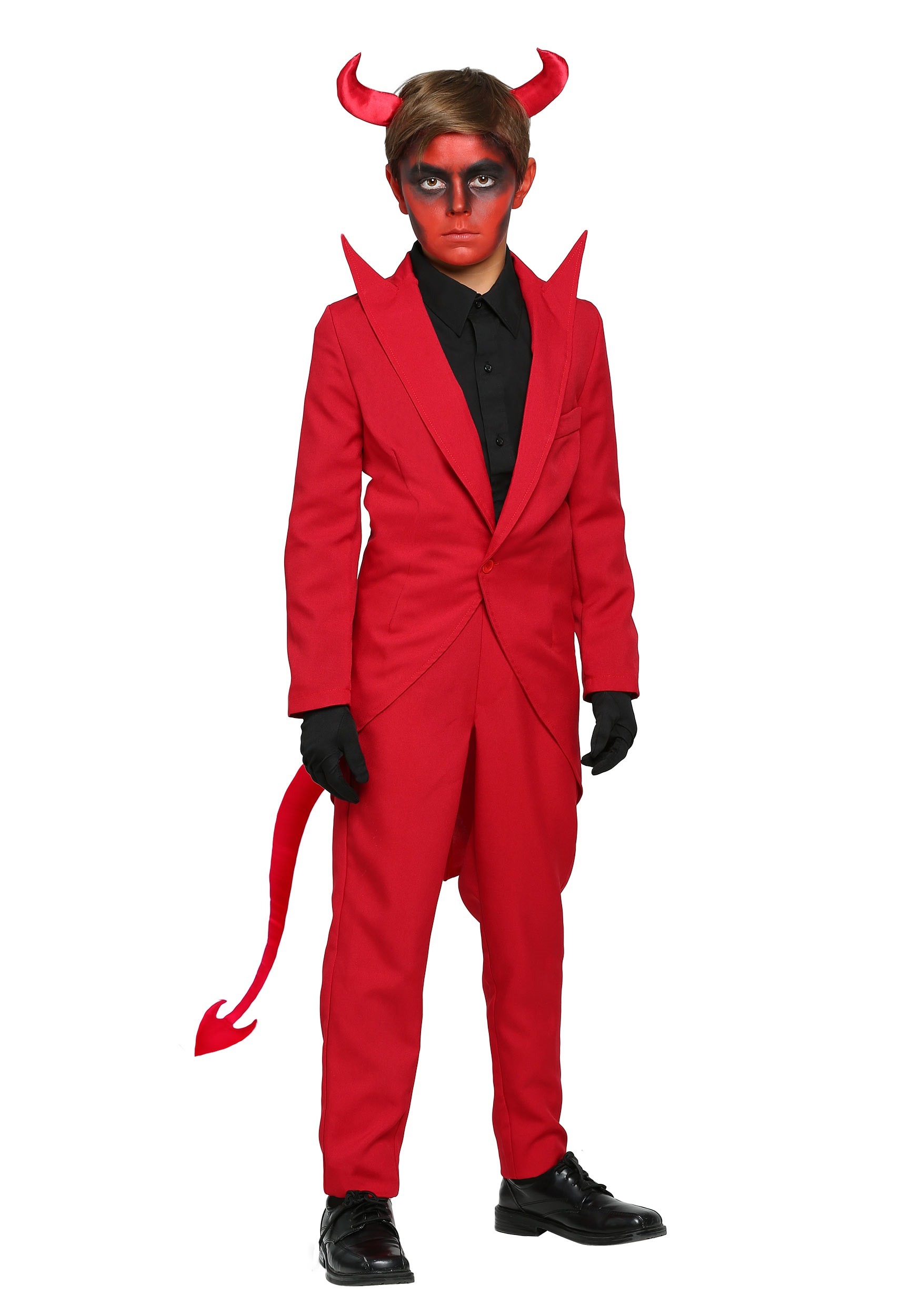 Photos - Fancy Dress FUN Costumes Red Suit Devil Costume for Kids Red FUN2344CH