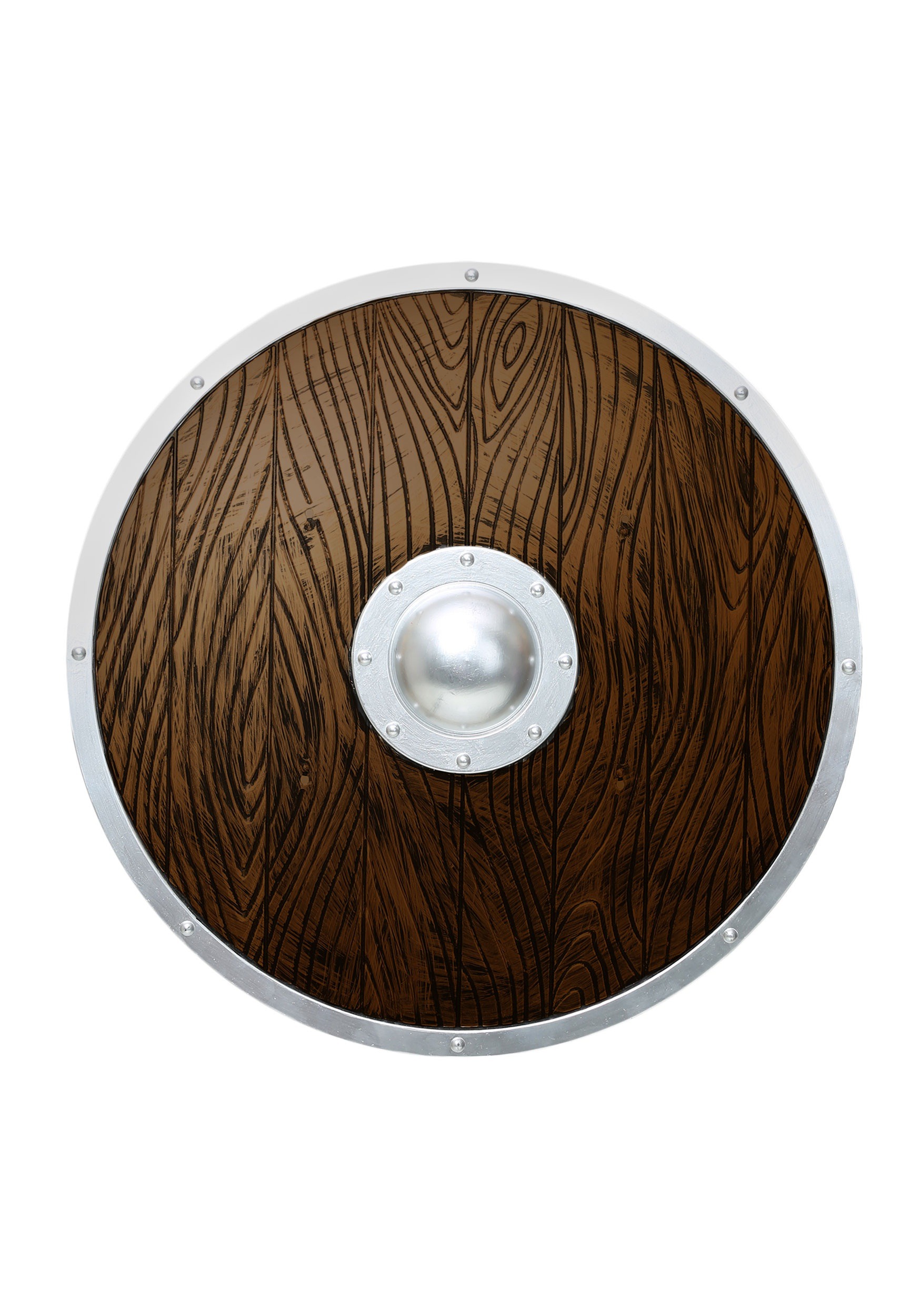 Wood-Look Viking Shield