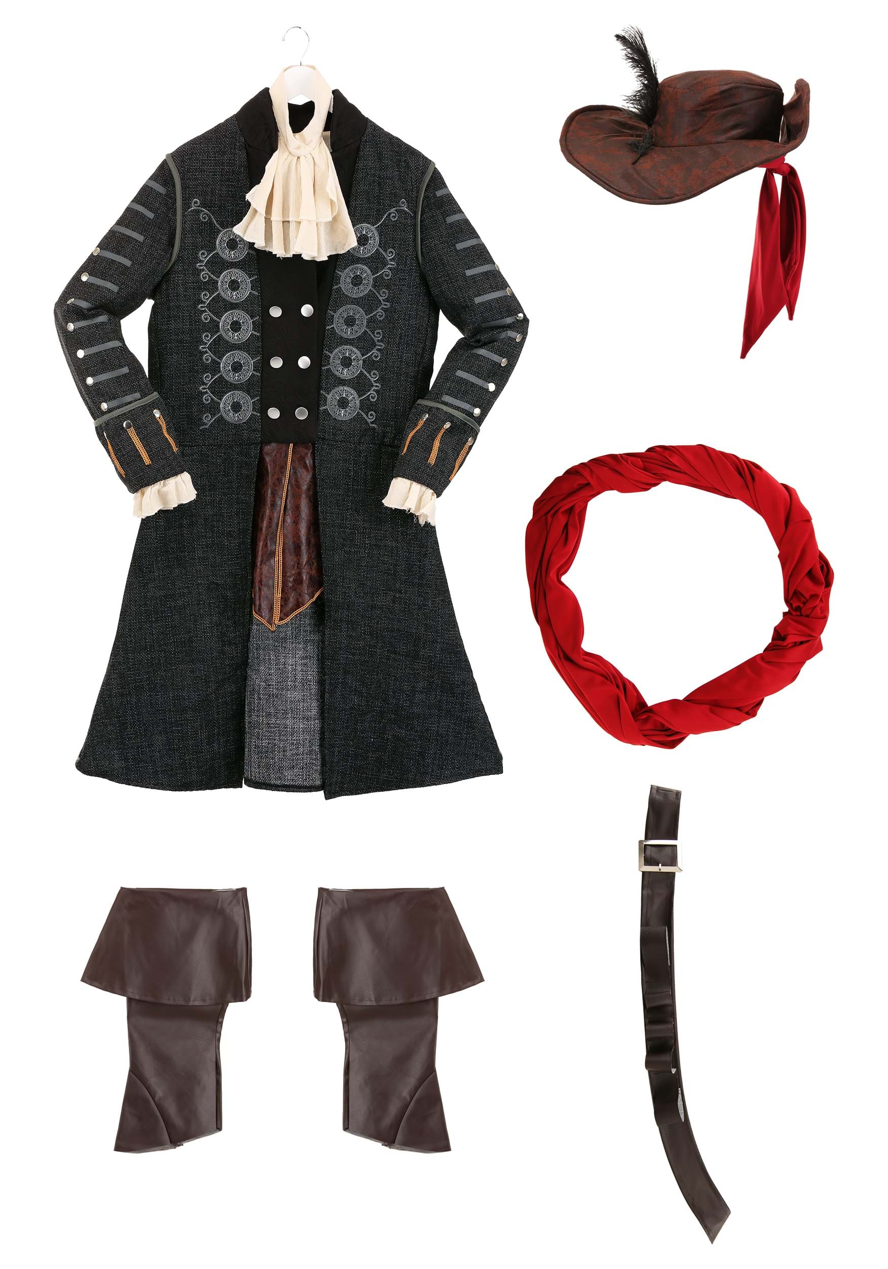 Blackbeard Costume For Adults
