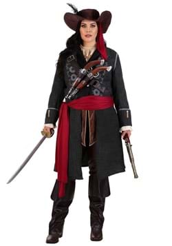Adult Blackbeard Plus Size Costume Alt 11
