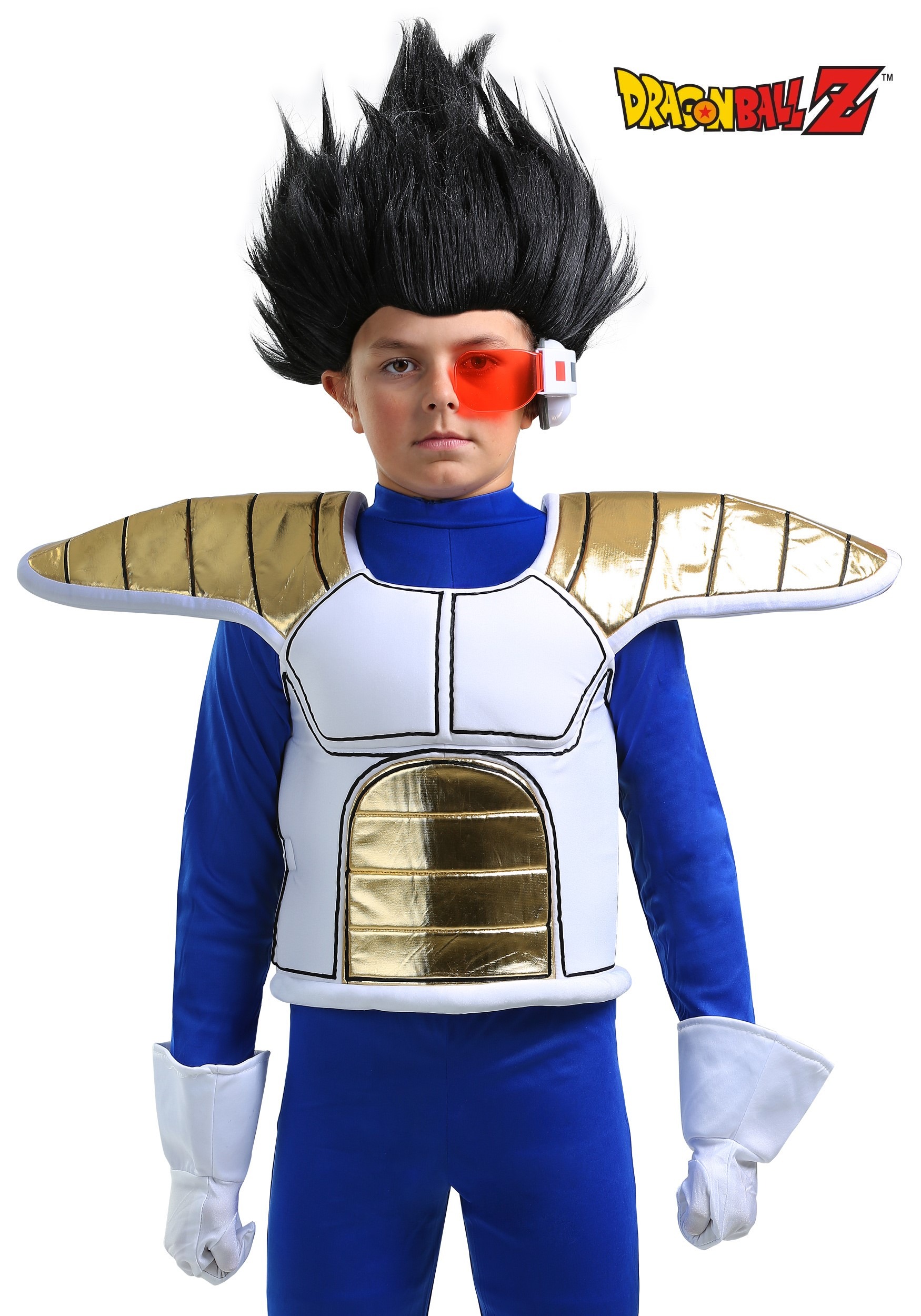 Kid's Dragon Ball Z Trunks Costume, Saiyan Anime  