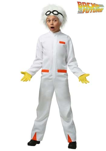 Childs Back to the Future Doc Brown Costume-update
