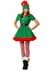 Women's Holiday Elf Costume Alt 8