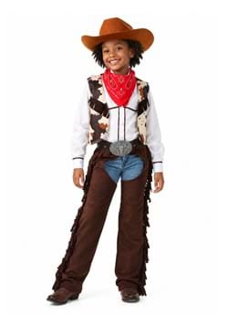Child Cowgirl Chaps Costume Upd 1