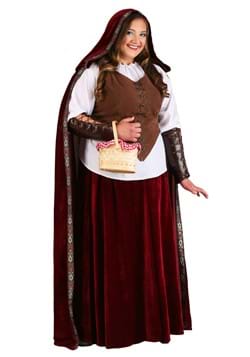 Deluxe Plus Size Red Riding Hood Costume revert