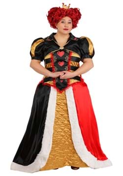 Womens Plus Size Elite Queen of Hearts Costume UPD
