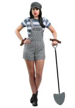 Chain Gang Prisoner Costume For Women