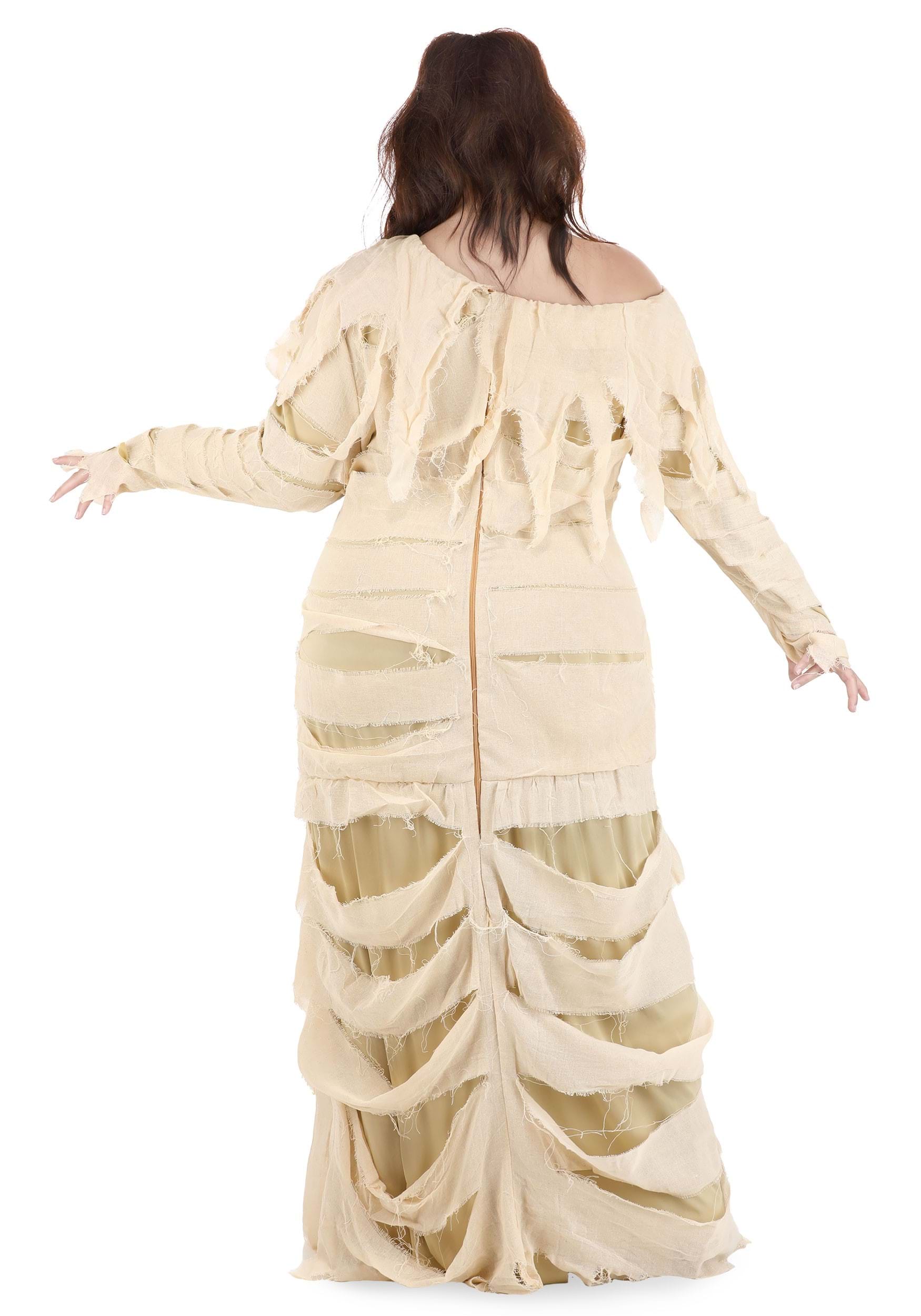 Full Length Mummy Plus Size Costume For Women