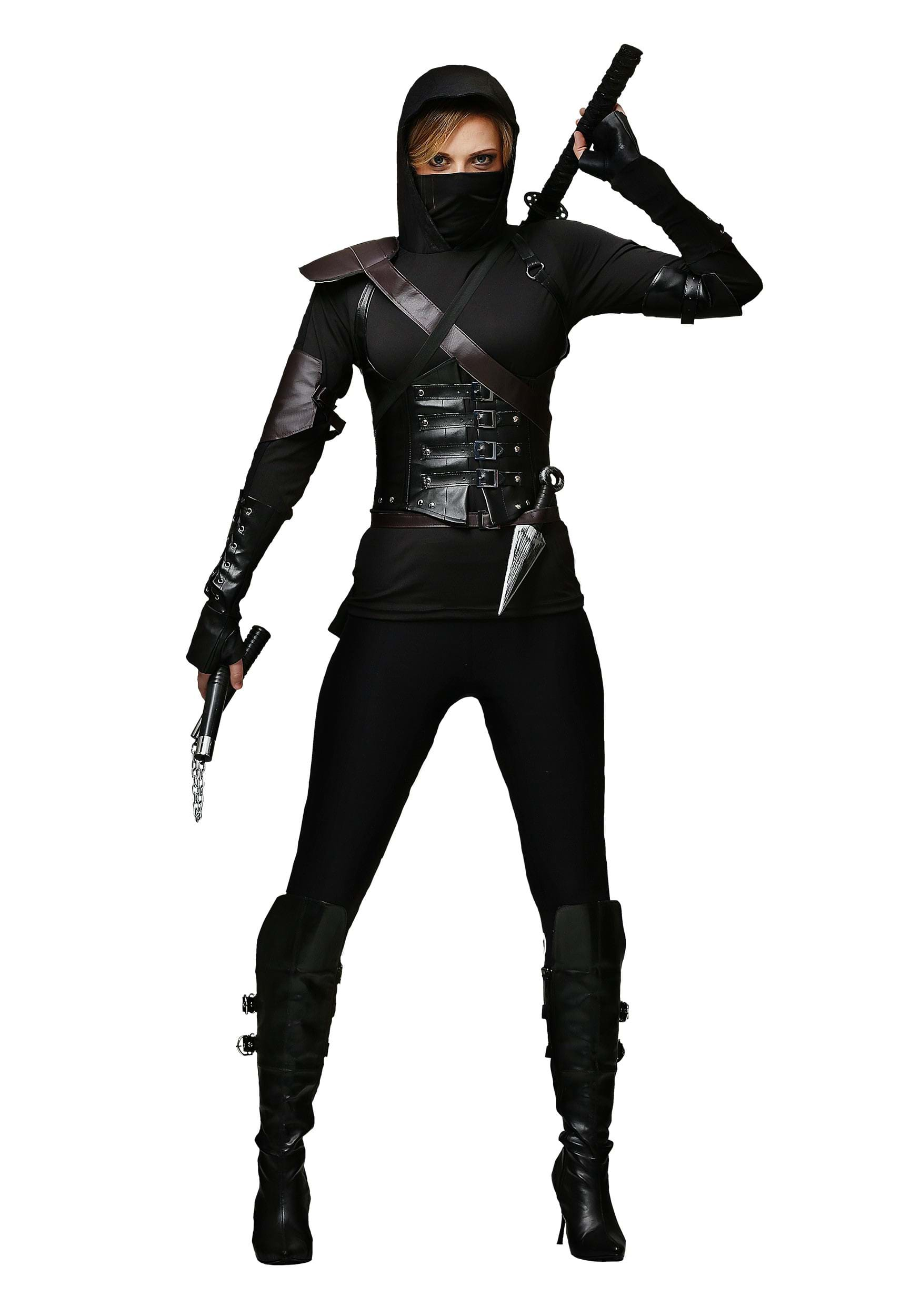 Black Ninja Costume for Girls