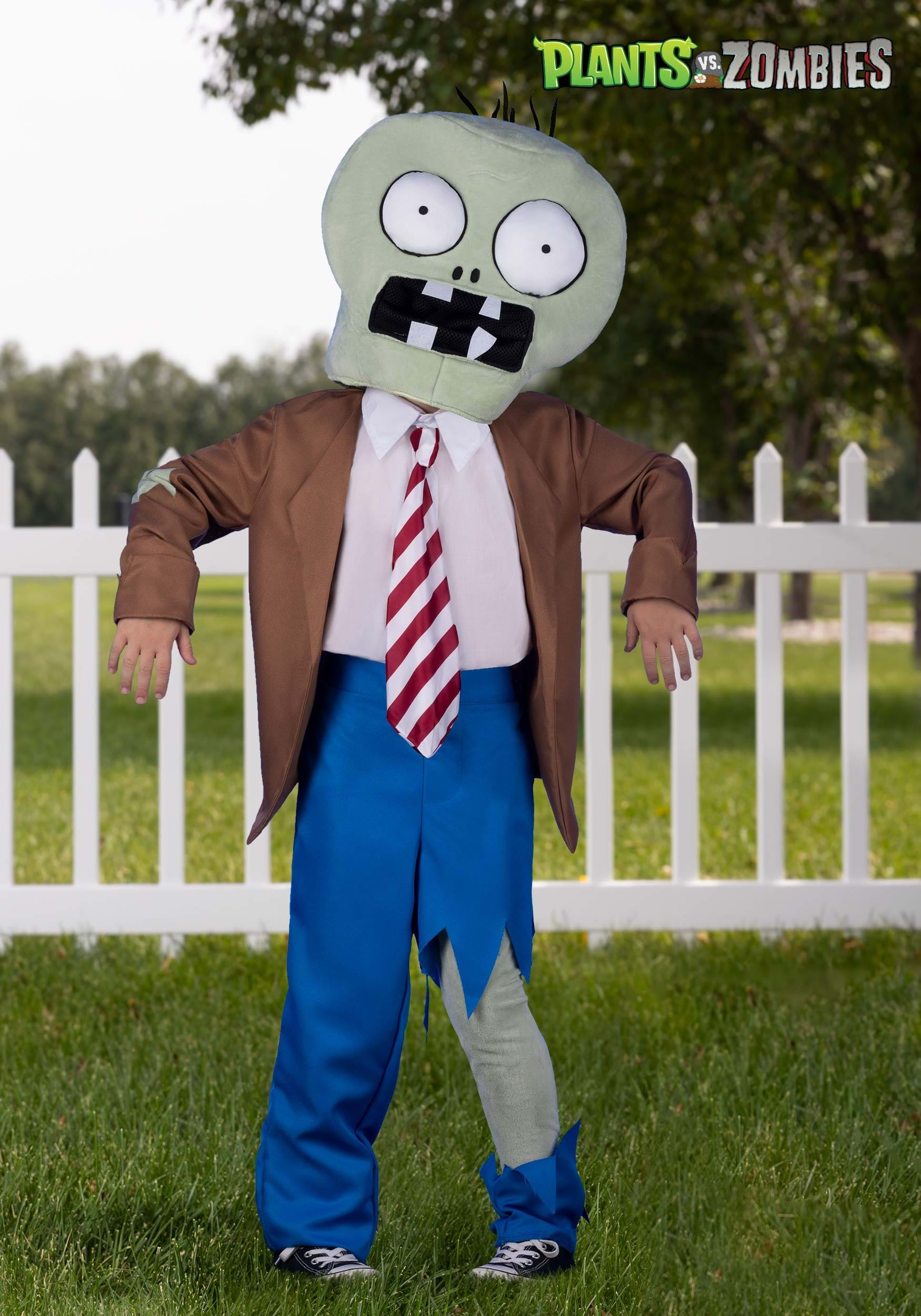 Plants Vs Zombies Zombie Costume for Kids