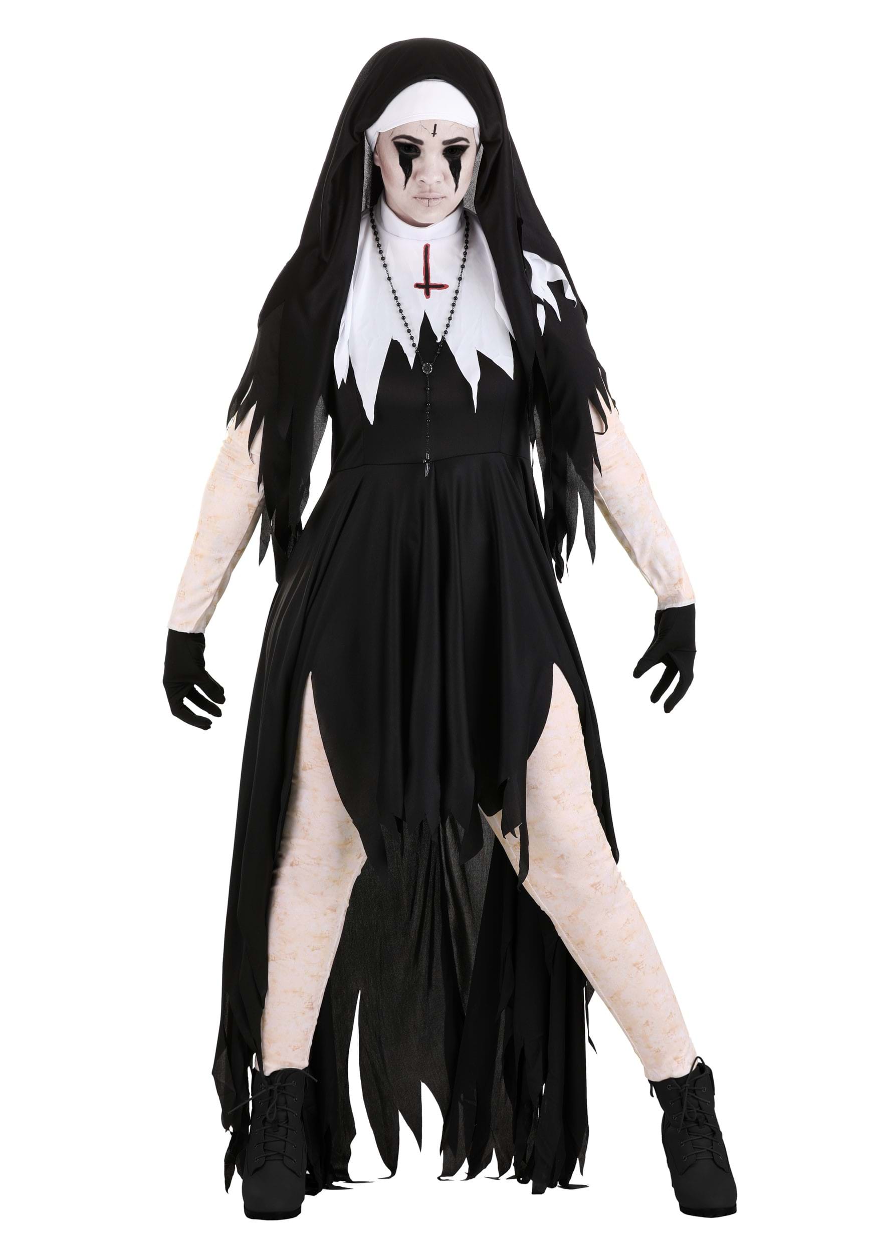 Dreadful Nun Costume For Women