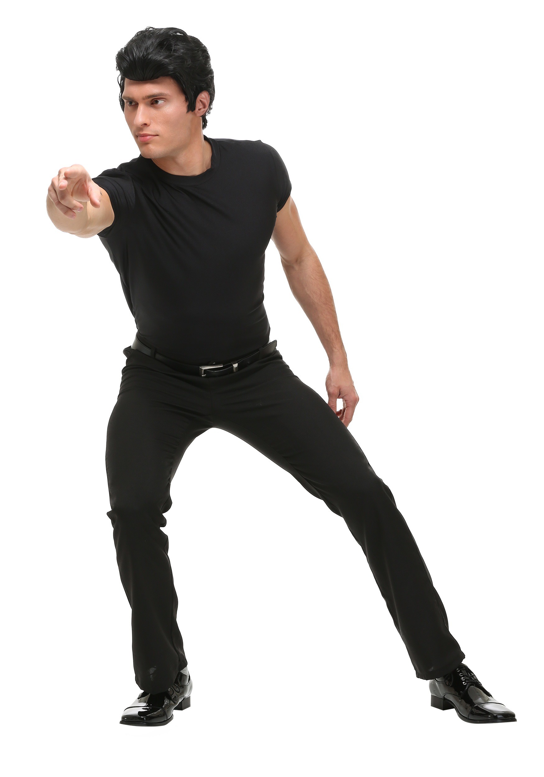 Photos - Fancy Dress Classic FUN Costumes Grease  Danny Costume for Men | Grease Costumes Black 