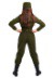 Girls Army Flightsuit Costume 3