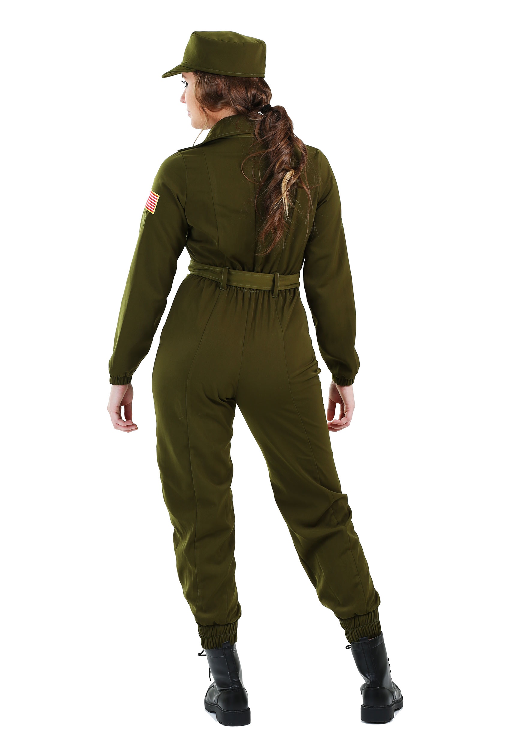 Army Flightsuit Women's Costume , Army Costumes For Women