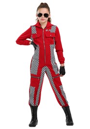 Racer Jumpsuit Costume For Girls Race Car Costumes 33 Off 