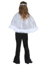 Girls Dazzling Silver Disco Costume Alt 1