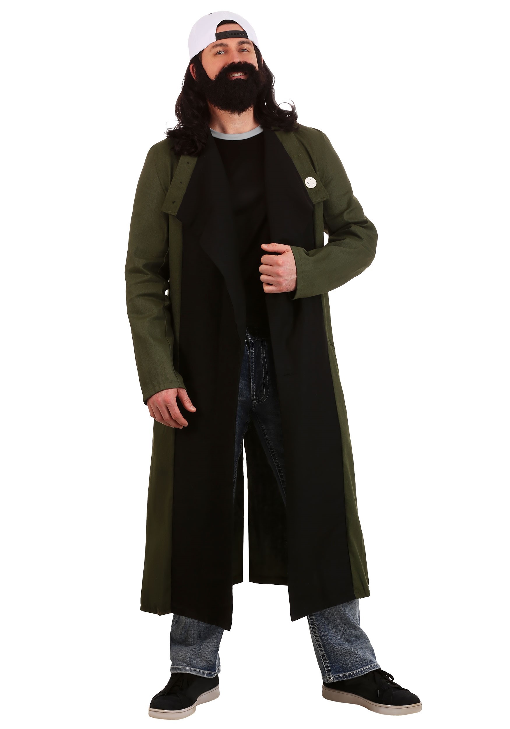 Jay and Silent Bob Silent Bob Costume for Adults