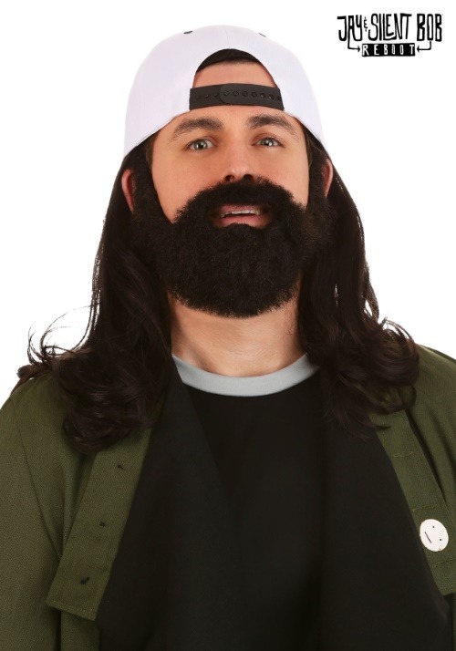 Jay and Silent Bob Adult Silent Bob Wig and Beard Kit 1