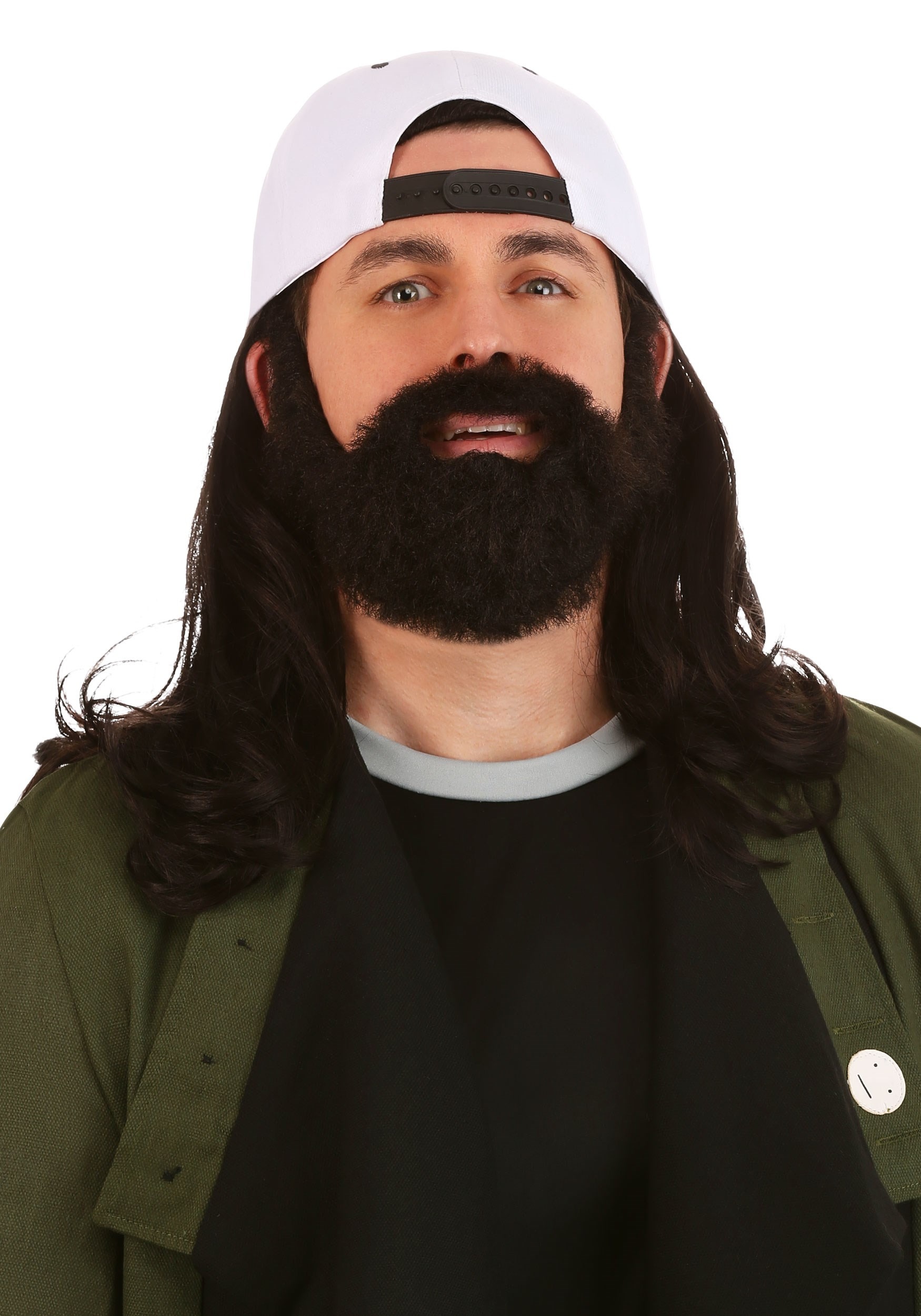 Jay and Silent Bob Silent Bob Wig and Beard Kit for Adults