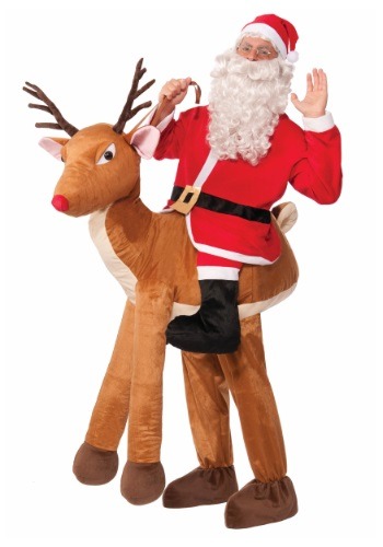 Adult Ride a Reindeer Costume