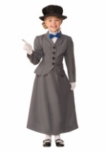 English Nanny Costume for Kids