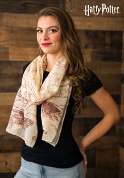 Womens Harry Potter Marauders Map Scarf UPD
