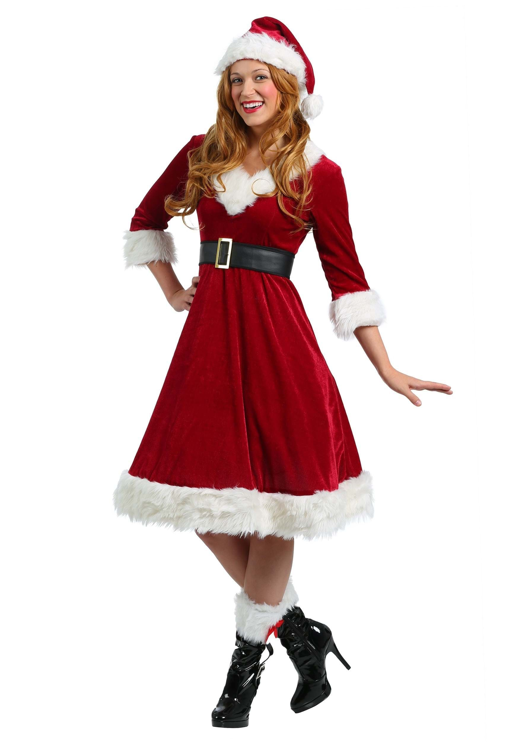 Photos - Fancy Dress SanTa FUN Costumes  Claus Sweetie Women's Costume Red/White FUN3099AD 